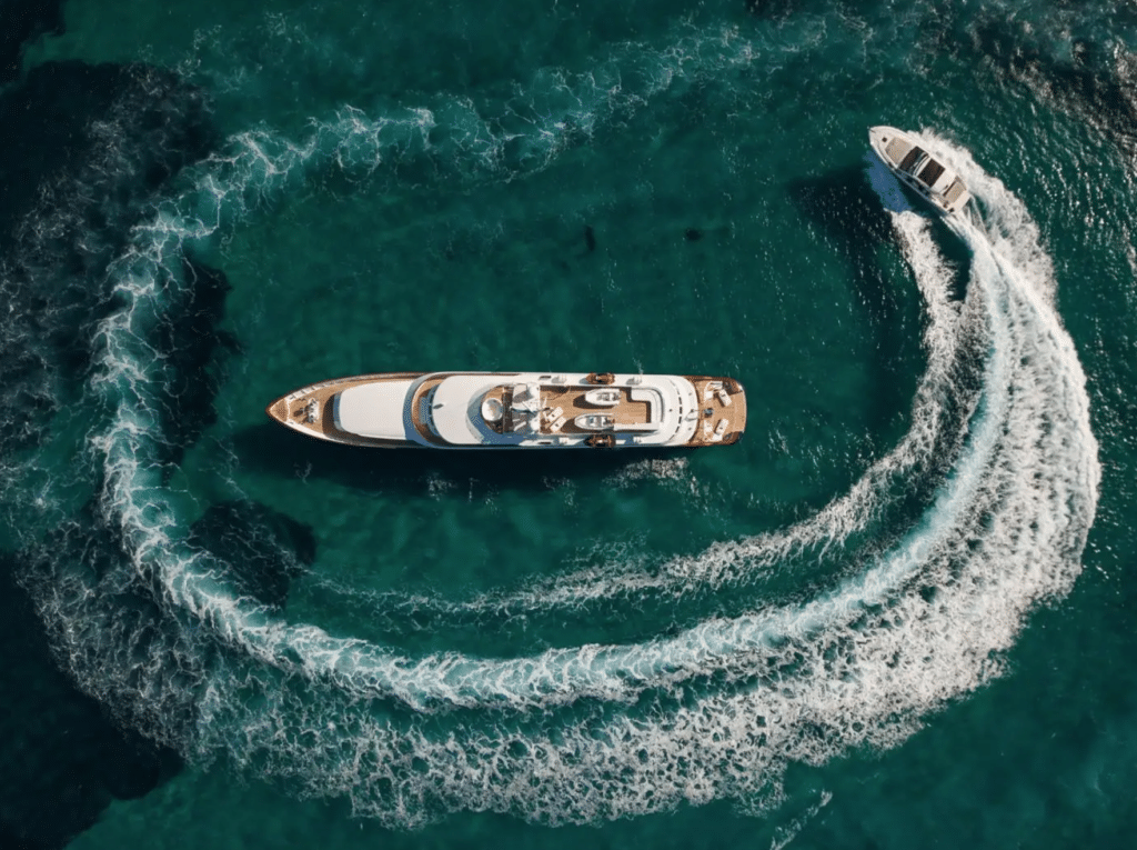 location yacht Wind of Fortune