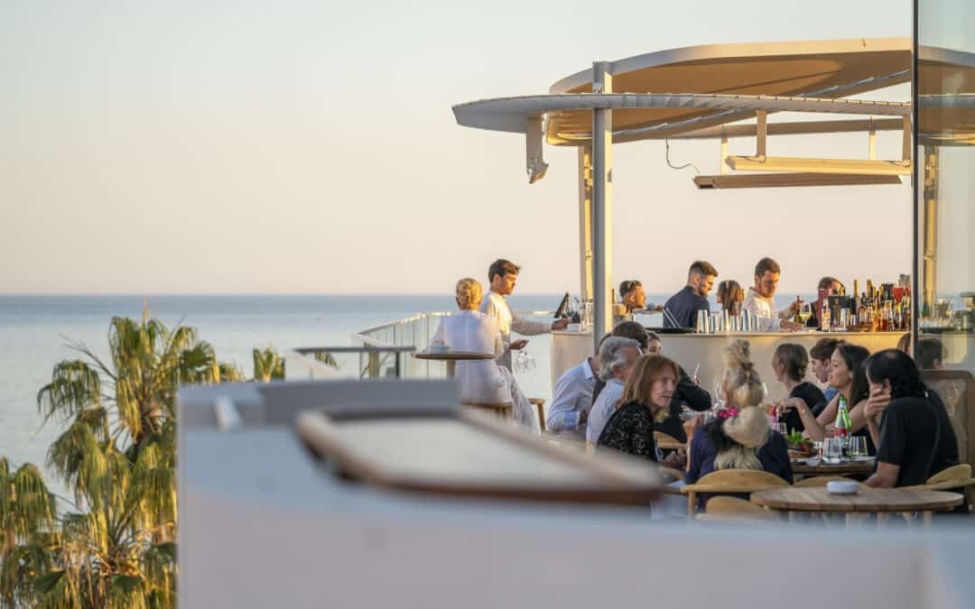 L’hôtel Belle plage: The gourmet rooftop